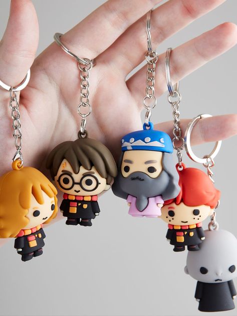 Harry Potter Keyrings Harry Ron Hermione, Harry Potter Keychain, Harry Potter Character, Ron Hermione, Harry Potter Merch, Ron And Hermione, Harry Potter Characters, Hermione, Kids Gifts