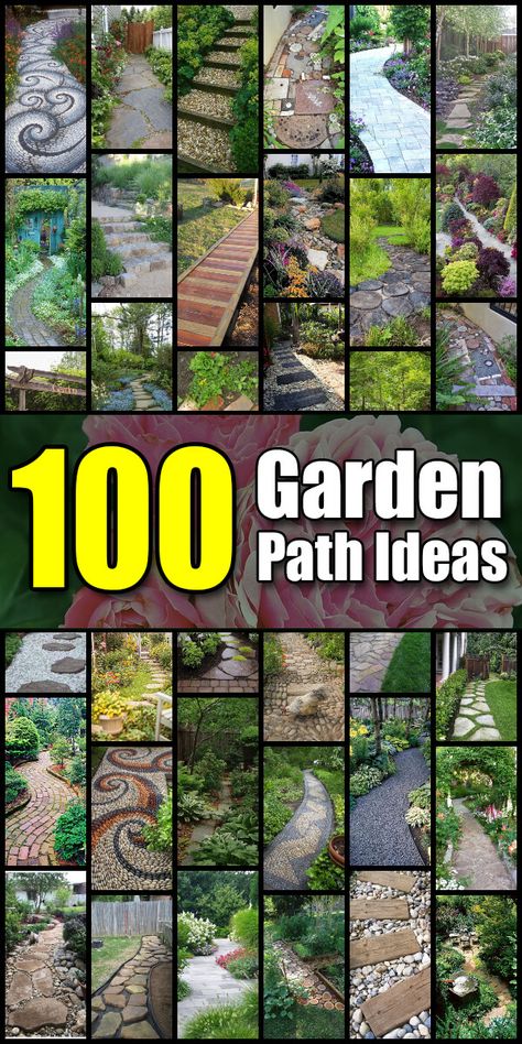 Garden Walk Way Ideas, Yard Walkways Diy Pathways, Easy Pathway Ideas, Backyard Pathway Ideas Diy, Simple Pathway Ideas, Outdoor Walkways Ideas Pathways, Stone Pathway Ideas Walkways Backyards, Small Pathway Ideas, Garden Paths Ideas