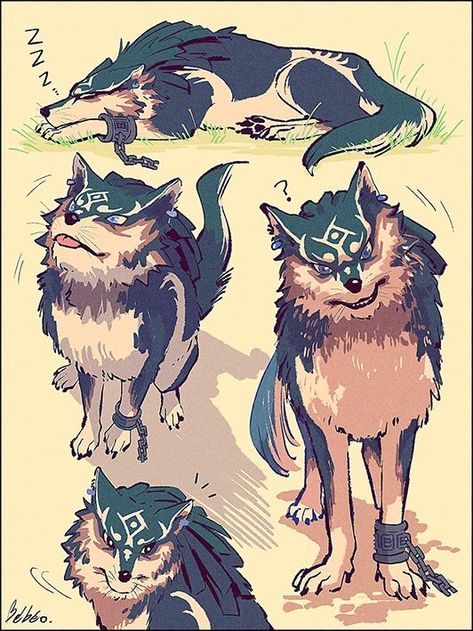 Twilight Princess Art, Link Twilight Princess, Wolf Link, Princess Artwork, Legend Of Zelda Twilight Princess, Zelda Tattoo, Art Wolf, Zelda Twilight Princess, Zelda Art