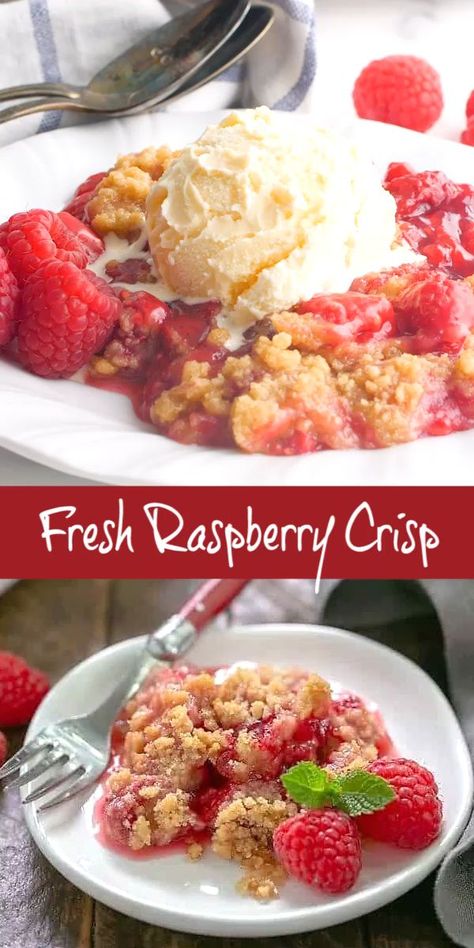 Raspberry Zinger Poke Cake, Zinger Poke Cake, Fresh Raspberry Desserts, Fresh Raspberry Recipes, Raspberry Zinger, Raspberry Recipes Dessert, Raspberry Crisp, Raspberry Crumble, Raspberry Desserts