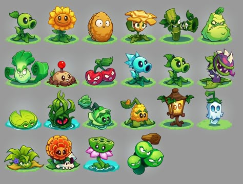 Plants Vs Zombies Tattoo, Plants Vs Zombies Characters, Plant Character Design, Pvz Anime, Sus Art, Plant Vs Zombies, Zombie Tattoos, Plant Vs Zombie, Storyboard Drawing