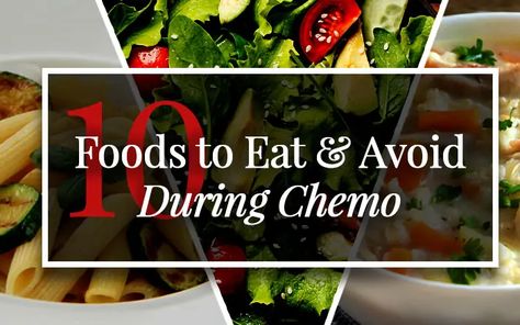 Chemo Diet, Raw Salad, Chemo Care, Good Smoothies, Good Foods To Eat, Healing Food, Increase Productivity, Foods To Avoid, Foods To Eat