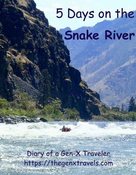 Have you ever wanted to take a trip whitewater rafting?  If so, check out this information on a 5 day trip through Hells Canyon on the Snake River.  #snakeriver #hellscanyon #whitewaterrafting #adventure River Trip, River Rafting, Whitewater Rafting, White Water Rafting, Idaho, Rafting, Perfect Place, Day Trip, Hiking