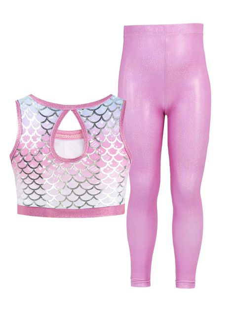 PRICES MAY VARY. High Quality Material:JIAMY adorable kids gymnastics leotards, perfect bathing suit for kids, is crafted from 85% polyester and 15% elastane. This safe, breathable, and flexible material not only protects your child but also leaves room for their growth. Two-Piece Design: JiAmy kids gymnastic leotards includes a sleeveless top and short. The two-piece design makes it easy for your child to put on and take off. The girls leotards for gymnastics provide the most comprehensive protection, making this the ideal kids gymnastic leotards for your child. Occcasions: fit for acrobatics, ballet, dance,cheer leading, fitness, yoga, gymnastics, gym workout, or casual wear. Great new year gifts and birthday gifts for toddler girls, kids and children. Washing Tips: Hand wash and machine