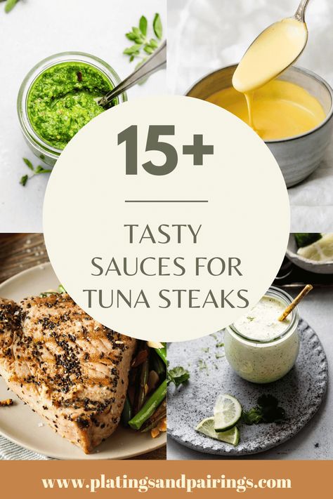 Seared Ahi Tuna Recipe Dipping Sauces, Aip Tuna Steak Recipes, Tuna Steak Dipping Sauce, Tuna Salsa Recipe, Sauces For Tuna, Outback Ahi Tuna Dipping Sauce, Sauce For Seared Tuna, Tuna Dipping Sauce, Tuna Sauce Recipe