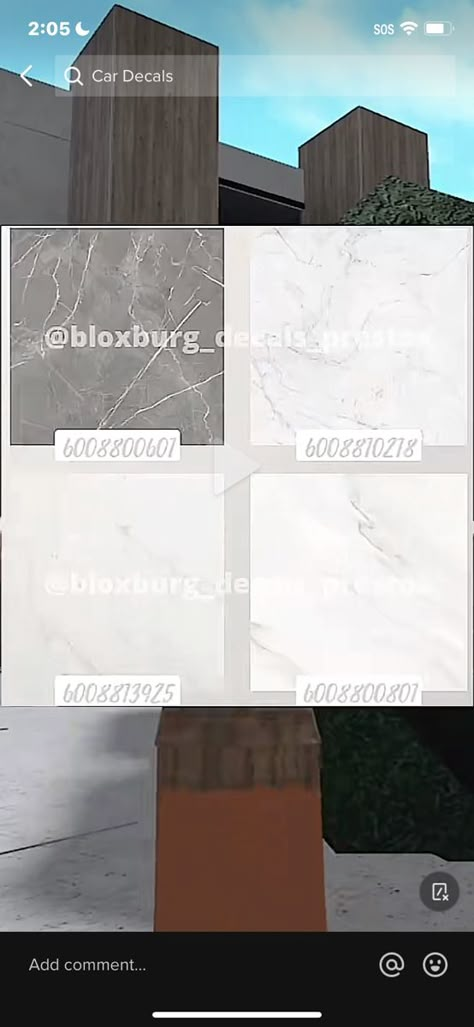 Bloxburg Wall Material Codes, Modern Wallpaper Decal Codes Bloxburg, Bloxburg Id Codes Wallpaper, Bloxburg Modern Id Codes, Realistic Wall Decals Bloxburg, Bloxburg Kitchen Back Splash Codes, Realistic Wallpaper Bloxburg, Bloxburg Kitchen Wall Decals Codes, Bloxburg Codes For Kitchen