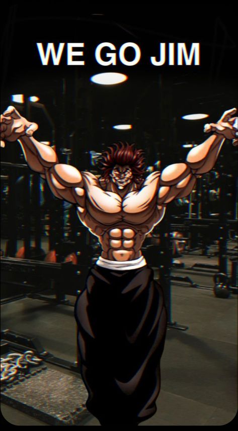 We Go Jim Wallpaper, Jim Wallpaper, Zyzz Wallpaper, We Go Jim, Baki Aesthetic, Yujiro Hanma, Gym Motivation Wallpaper, Fitness Wallpaper, Gym Wallpaper