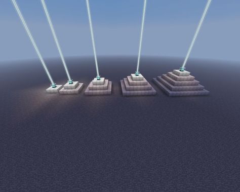 Beacon Basics How To Make A Beacon In Minecraft, Beacon Ideas Minecraft, Minecraft Beacon Ideas, Minecraft Basics, Minecraft Beacon Design, Beacon Minecraft, Minecraft Things, Minecraft Plans, Minecraft Stuff