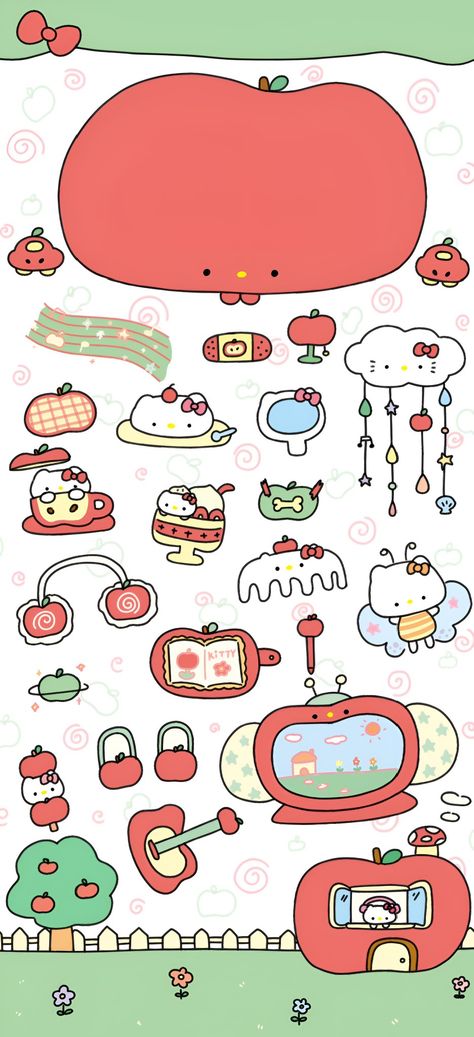 2000s Background, Home Lock Screen, Normal Wallpaper, Phone Ideas, Phone Art, Iphone Wallpaper App, Hello Kitty Iphone Wallpaper, Kitty Wallpaper, Cute Patterns Wallpaper