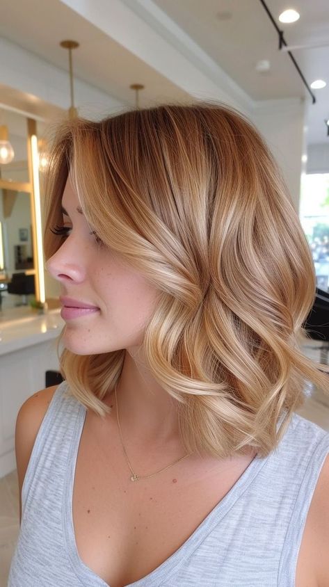 Oval Face Hairstyle, Hairstyles 15, Hairstyles For Oval Faces, 15 Hairstyles, Vanilla Blonde, Inspiring Hairstyles, Fall Blonde Hair, Oval Face Hairstyles, Strawberry Blonde Hair