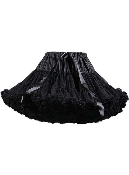 Black Puffy Tulle Tutu Skirt – Ncocon