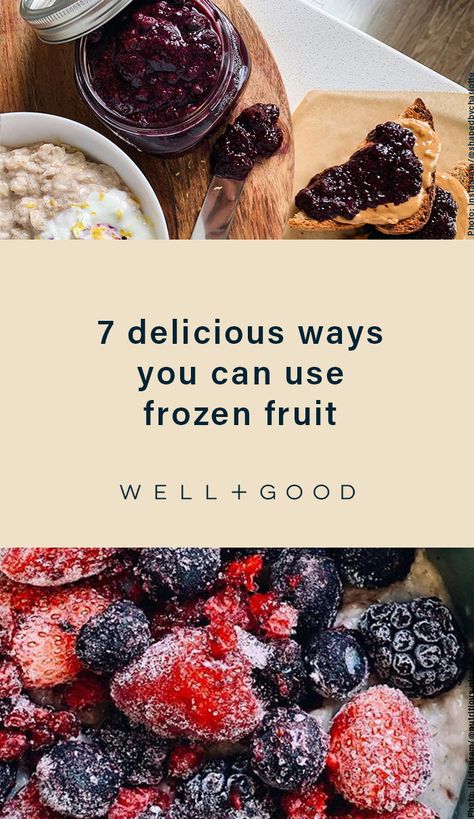 Frozen Fruit Ideas What To Do With, Breakfast With Frozen Fruit, Uses For Frozen Fruit, Frozen Fruit Dessert Healthy, Frozen Fruit Snack Ideas, Recipes For Frozen Fruit, Frozen Fruit Breakfast Ideas, Frozen Fruit Ideas, What To Do With Frozen Fruit