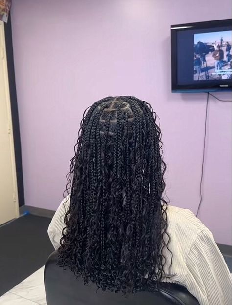 Boho Braided Hairstyles, Hair Braid Designs, Short Box Braids Hairstyles, Short Box Braids, Goddess Braids Hairstyles, Box Braids Hairstyles For Black Women, Cute Braided Hairstyles, Braided Hairstyles For Teens, Braids Hairstyles Pictures