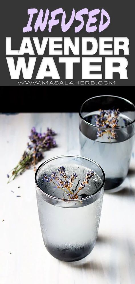 Lavender Lemon Bars, Strawberry Infused Water, Lavender Drink, Cucumber Infused Water, Lavender Recipes, Simple Syrup Recipes, Lavender Water, Summer Drink Recipes, Infused Water Recipes