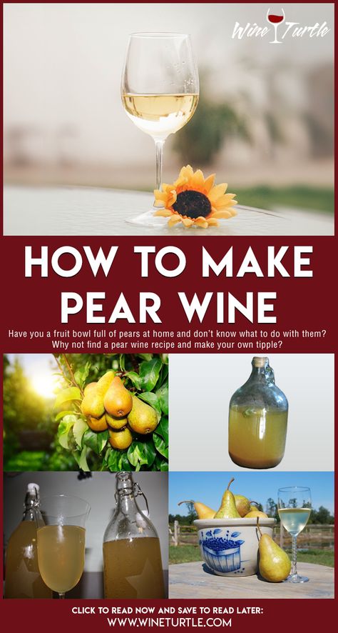 Pear Wine Recipe, Home Made Wine, Mango Wine, Pear Wine, Wine Types, Wine Making Recipes, Homemade Wine Recipes, Mead Wine, Peach Wine