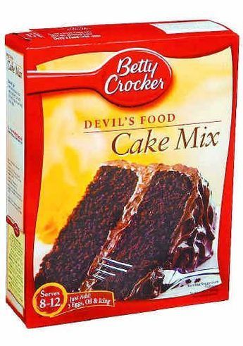 ARE YOU KIDDING CAKE? I have named this cake appropriately because that's what people say when they ask for the recipe. I have an Amish friend named Rosie. She gave me this recipe one day and I didn't believe her at first. I thought she surely forgot an ingredient or two. But, she didn't. This is a moist cake and tasty. No icing is needed so it makes a nice lunchbox dessert. Ingredients: 1 box cake mix, any flavor; 3 large eggs beaten; 1 can pie filling, any flavor. Directions... Cake Mix Desserts, Devils Food Cake Mix Recipe, Moist Cake, Box Cake Mix, Dessert Ingredients, Brownie Cake, Cake Mix Recipes, Cake Mix Cookies, Food Cake