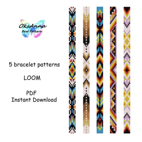 Beadwork Jewelry, Beads Tutorial, Bead Loom Designs, Pattern Bracelet, Loom Jewelry, Bead Loom Pattern, Loom Bracelet Patterns, Motifs Perler, Beading Patterns Free