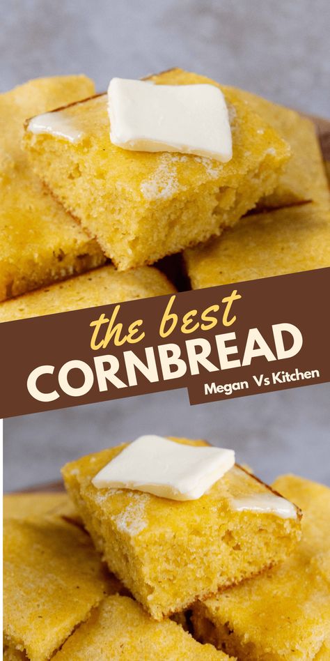 Cornbread Recipe No Buttermilk, Cornbread No Buttermilk, Cornbread Without Buttermilk, Dinner Vegetable Sides, Quick Side Dishes For Dinner, Easy Sides For Dinner, Supper Side Dishes, Easy Winter Dinner Recipes, Easy Side Dishes For Dinner