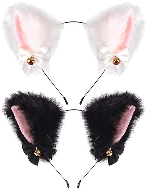 Accessories Cosplay, Cat Ear Headband, Cat Ears Headband, Halloween Headband, Party Headband, Headpiece Hairstyles, Cosplay Accessories, Kawaii Accessories, Ears Headband