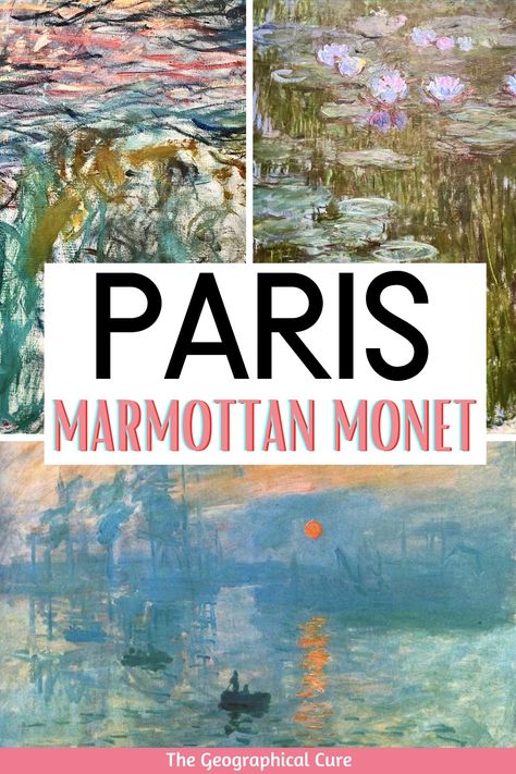 Paris Must See, Paris Attractions, Claude Monet Water Lilies, Paris Winter, Claude Monet Paintings, Lily Painting, Monet Paintings, Museums In Paris, Visit France