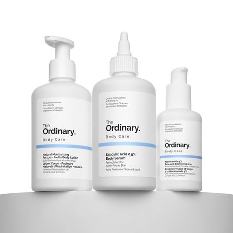 The Ordinary Expands Into an Entirely New Product Category. CEO Nicola Kilner details the brand's move into body care, featuring affordable, ingredient-focused products. The Ordinary Salicylic Acid, Body Care Collection, Beauty Rooms, Effective Skin Care Routine, Body Care Products, Body Serum, Effective Skin Care Products, Acne Blemishes, Cosmetics Brands