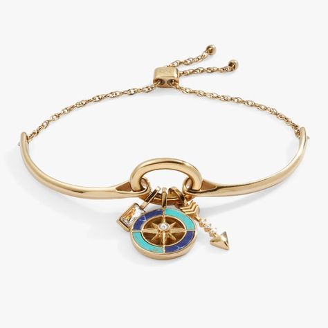 New Beginnings Trio Interchangeable Charm Bracelet – ALEX AND ANI Interchangeable Bracelet, Compass Bracelet, A Compass, Best Friend Necklaces, Find Your Way, An Arrow, Alex And Ani Bracelets, Bracelet Design, Silver Shop