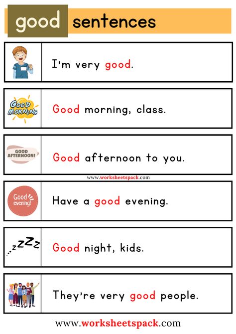 Good Sight Word Sentences Worksheet PDF. Kindergarten Fluency, Reading Fluency Activities, Sentences Worksheet, Making Sentences, Cards With Pictures, Phonics Posters, Sight Word Sentences, English Worksheets For Kindergarten, Free Printable Math Worksheets