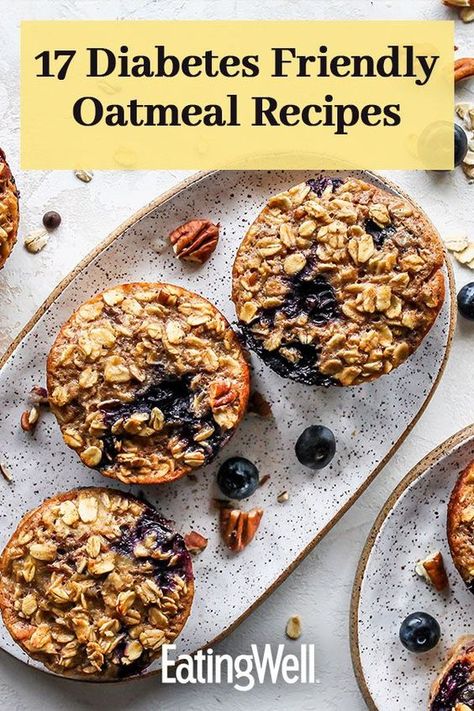 Oatmeal For Diabetics, Cinnamon Roll Overnight Oats, Rolled Oats Recipe, Banana Nut Oatmeal, Low Carb Oatmeal, Easy Oatmeal Recipes, Oatmeal Bites, Breakfast Oatmeal Recipes, Healthy Recipes For Diabetics