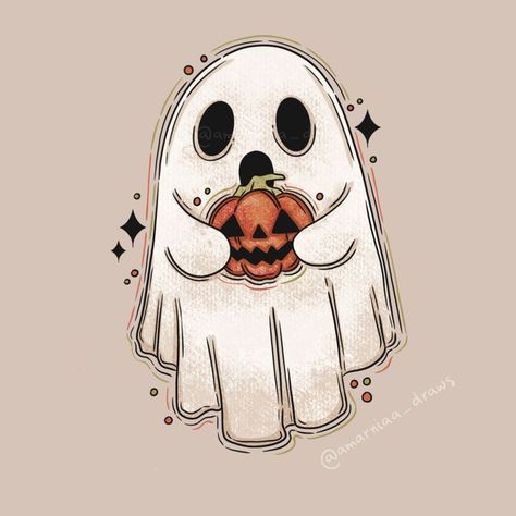 Ghost Holding A Pumpkin, Pelottava Halloween, Pumpkin Tattoo, Ghost Drawing, Creepy Pumpkin, Pumpkin Drawing, Ghost Tattoo, Ghost Cartoon, Spooky Tattoos