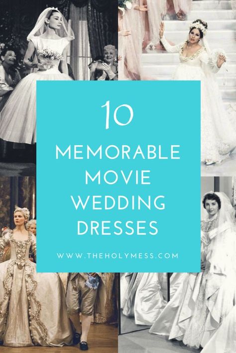 Wedding Dresses Movies, Dresses From Movies, Movie Wedding Dresses, Movie Wedding, Famous Wedding Dresses, Christian Couples, Wedding Movies, Marriage Help, Printable Wedding Sign