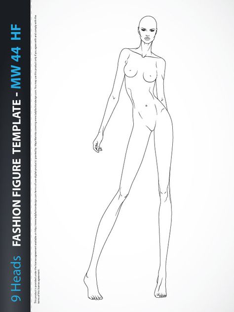 Models Sketch, Full Body Poses, Illustration Poses, Fashion Illustration Template, Fashion Sketch Template, Croquis Fashion, Fashion Figure Templates, Pro Create, Fashion Illustration Poses