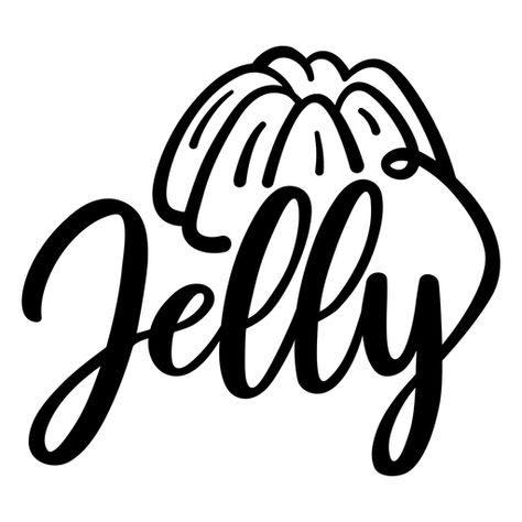 Jelly label lettering stroke PNG Design Guava Jelly, Jelly Jelly, Design Label, Create T Shirt, Design Ad, Png Design, Art Black, Svg Design, Png Image