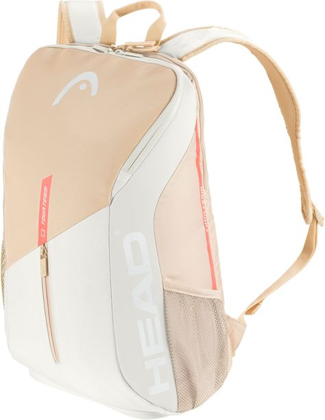 The Head Tour Tennis Backpack has a new chamomile design. Along with a main compartment, there is a separate compartment for your racquet and an integrated shoe compartment. When you are on the move, you can easily access your essentials, thanks to the front and side pockets.    Features:  Main compartment, as well as racquet and shoe compartment  New chamomile design  Hangtag made with recycled paper and hemp cord  Racquet compartment for 1-2 racquets  Integrated shoe compartment  1 outside zip Tennis Bags Backpacks, Head Tennis, Tennis Backpack, Tennis Bags, Tennis Bag, Unisex Backpack, Sport Tennis, Backpacking Packing, Pocket Pattern