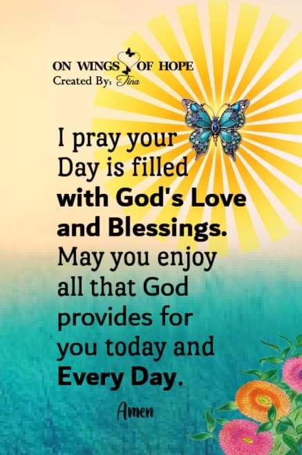 Blessings To You Today, My Prayer For You Today, Inspirational Quotes Encouragement, Positive Quotes For Women, Sabbath Day, Morning Flowers Quotes, Good Morning Flowers Quotes, Flowers Quotes, God Will Provide