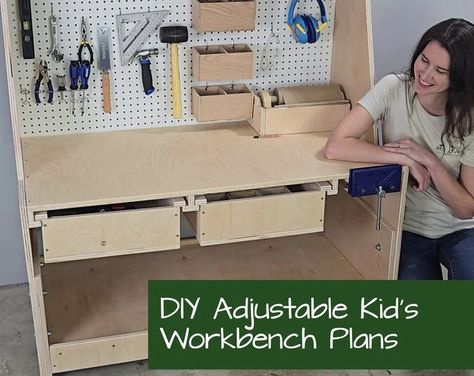 BigLittleFootprint - Etsy Become Taller, Diy Platform Bed Frame, Outdoor Hanging Bed, Workbench Diy, Kids Workbench, Workflow Diagram, Diy Storage Shelves, Engineering Drawing, Diy Projects Plans