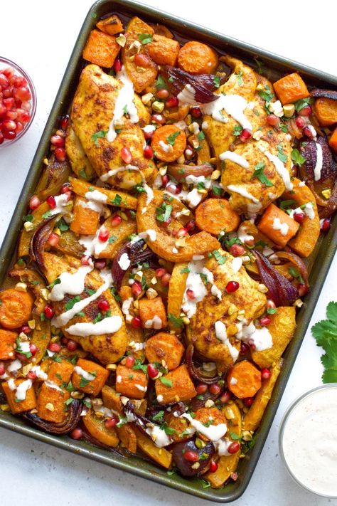 Pan Chicken Breast, Keto Meat, Pan Chicken Recipes, Mediterranean Meals, Moroccan Chicken, One Pan Chicken, Weekday Meals, Pan Chicken, Moroccan Food