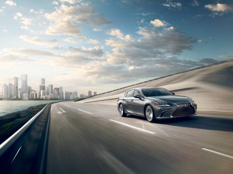 LEXUS ES on Behance Lexus Interior, Car Print Ads, Chrysler Valiant, Car Banner, Lexus Lc, Lexus Rx 350, Dubai Cars, New Lexus, Car Backgrounds