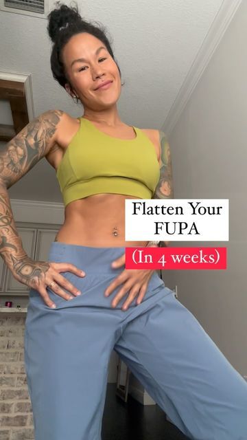 Sia | Fitness, Food, Workouts on Instagram: "Flatten Your FUPA Before Christmas! 20 reps x 4 sets. Link in bio for my fitness app + guides. 🖤" Fupa Exercises, Mommy Workout, Fitness App, My Fitness, Belly Workout, Flat Belly Workout, Workout Apps, Stomach Workout, Quick Workout