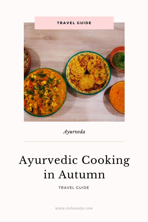 Ayurvedic Cooking in Autumn. With the arrival of autumn, the world around us undergoes a transformation. Leaves change colors and temperatures drop. Did you know that this season offers a unique opportunity to adjust your diet? Recently, I attended the workshop "Ayurvedic Cooking in Autumn" by Silvia de Haas. In this article, I'd like to share my insights on how Ayurvedic cooking in autumn can contribute to a balanced well-being. Ayurveda Autumn, Ayurveda Breakfast, Ayurvedic Breakfast Recipes, Ayurvedic Cooking, Ayurvedic Breakfast, Autumn Cooking, Autumn Breakfast, Ayurvedic Recipes, Ayurvedic Healing