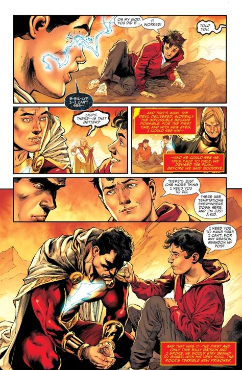 DC Future State SHAZAM! #1 Full Comic No one’s seen Billy Batson in years-not since the incident known as the Final Battle of Titans Island. Now leading a small band of heroes, even his allies have begun to ask who’s controlling Earth’s Mightiest Mortal. In a story set years after the events of Future State: Teen Titans, learn the truth behind the sacrifice Billy made to imprison an ultimate evil even he couldn’t destroy. Billy Batson Comic, Dc Future State, Billy Batson, Captain Marvel Shazam, Small Band, Final Battle, Story Setting, Dc Characters, Teen Titans