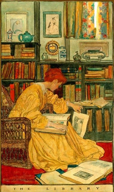 Library Posters, 동화 삽화, Carl Larsson, Reading Art, Woman Reading, Art Et Illustration, Reading A Book, Girl Reading, Art And Illustration