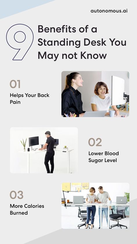 Standing desks have gained popularity over the years, and this has seen their sales increasing and competing with that of conventional desks. The benefits of a standing desk have been studied and cited by many experts. The secret to this office desk’s appeal is how it enables office workers and other professionals to interchange between a sitting and standing position. Stand Up Desk Ideas, Standing Desk Benefits, Standup Desk, Office Tips, Standing Desk Ergonomics, Standing Desk Office, Stand Up Desk, Standing Desks, Work From Home Tips