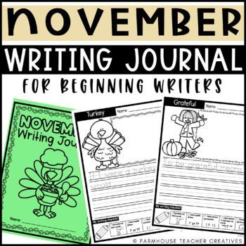 This November writing journal includes various writing prompts with traceable sentence starters. Students will write about various October topics. This journal is for beginning writers. November Writing, Writing Topics, Sentence Starters, Speaking Activities, 2nd Grade Classroom, Writing Journal, School Resources, Journal Writing, Teacher Store