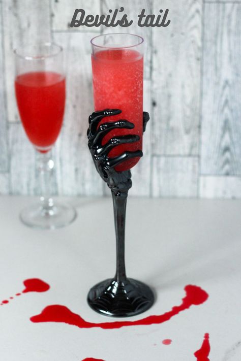 If your looking for a cocktail that's just as cool as it is devilishly delicious, look no further than the Devil's tail. This frozen concoction is the perfect drink for parties, warm evenings, or just when your craving something that feels a little indulgent and a lot of fun.
#HalloweenPin24 Mocktails, Fun Drinks, Frozen, Drinks