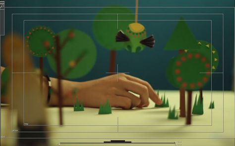 Stop Motion Paper Animation, Paper Stop Motion, Stop Motion Ideas, Paper Animation, Stop Frame Animation, Cut Out Animation, Motion Ideas, Tree Scene, Animation Stop Motion