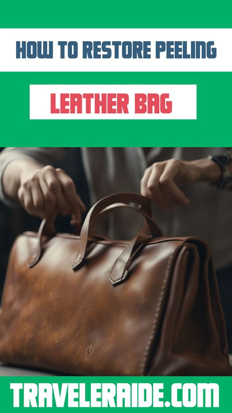 Leather Bag Epsom Leather Bag With Detachable Handle For Everyday Use, Epsom Leather Bags With Turn-lock For Work, Cleaning Leather Purse, Restoring Leather Purse, Handbag Repair, Leather Restoration, Leather Repair, Creative Crafts, Leather Purses