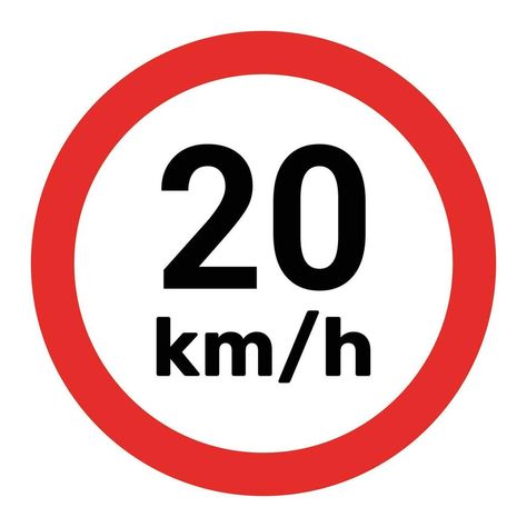 Speed limit sign 20 km h icon vector illustration Speed Limit Sign, Speed Limit Signs, Reward Stickers, Speed Limit, Heart Tree, Logo Banners, Cityscape Photos, Nature Backgrounds, Heart With Arrow