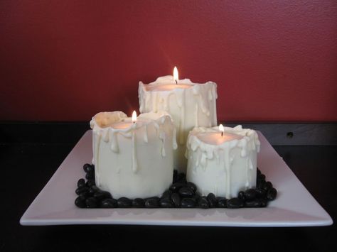 Melted Candle Cake, 16th Birthday Cake Ideas, Candles Strawberry, Fondant Cake Ideas, 16th Birthday Cake, Buttercream Chocolate, Candles Cake, Realistic Cakes, Evil Things