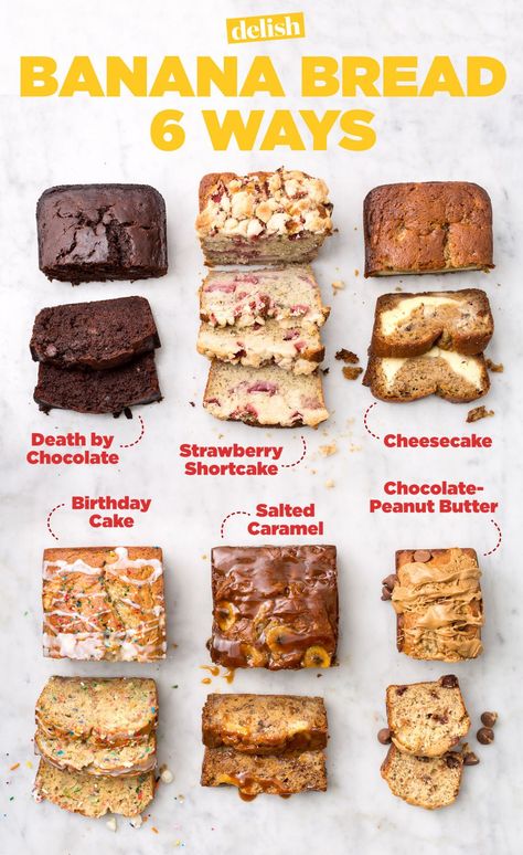 Eat like every day is your birthday. Love Birthday Cake, Delicious Banana Bread Recipe, Chocolate And Strawberry, Love Birthday, Caramel Chocolate, Dessert Bread, Banana Recipes, Idee Pasto Sano, Banana Bread Recipes