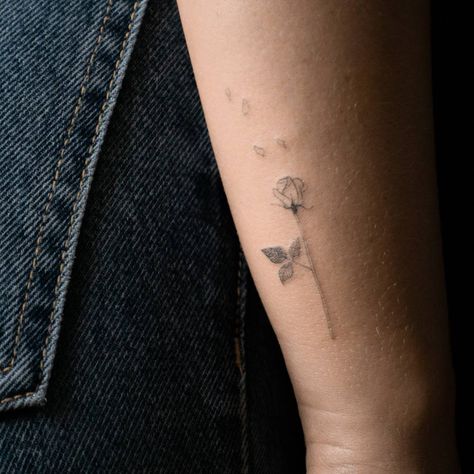 Rose Pedal Tattoo, Rose Petal Tattoo, Petals Tattoo, June Birth Flower, Best Rose, Tattoo Forearm, Tattoo Instagram, Skeleton Hand Tattoo, Nature Flowers